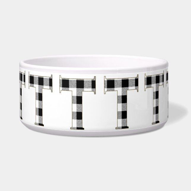 Gingham Check T Bowl (Right)