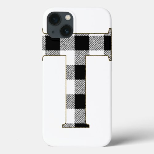 Gingham Check T iPhone 13 Case