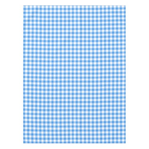 Gingham Check Tablecloth  Blue And White Checks