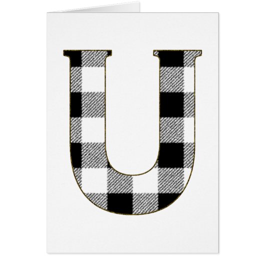Gingham Check U (Front)