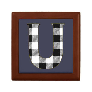 Gingham Check U Gift Box