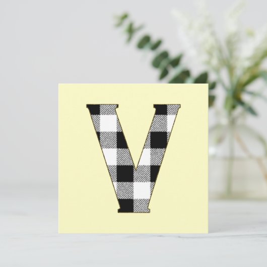 Gingham Check V (Standing Front)