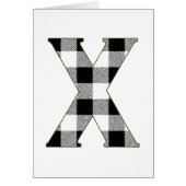 Gingham Check X (Front)