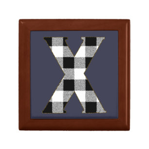 Gingham Check X Gift Box