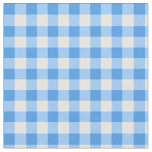 Gingham Checked Pattern | Blue And White Fabric