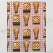 gingham chicken waffles (Front)