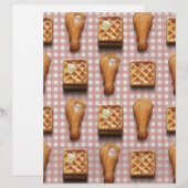 gingham chicken waffles (Front/Back)