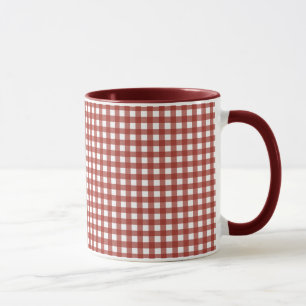 Gingham Mug