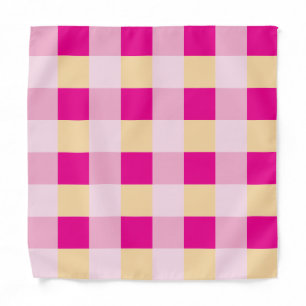 Gingham Pattern Bandana