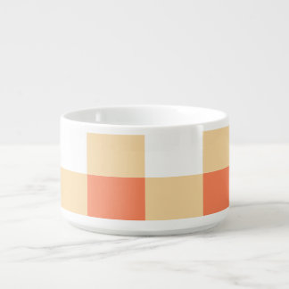 Gingham Pattern Bowl