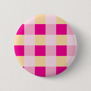 Gingham Pattern  Button