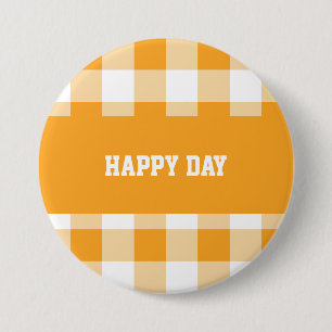 Gingham pattern button