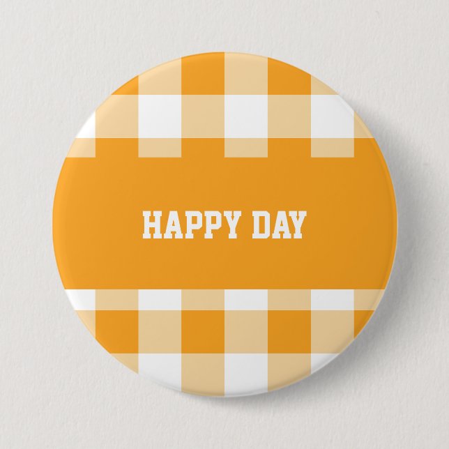 Gingham pattern button (Front)