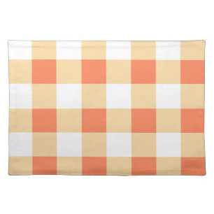Gingham Pattern Cloth Placemat