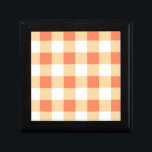 Gingham Pattern Gift Box<br><div class="desc">Cool  Gingham or Checkerboard Pattern.</div>