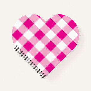 Gingham Pattern Notebook