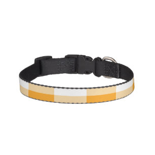 Gingham Pattern Pet Collar