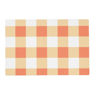 Gingham Pattern Placemat