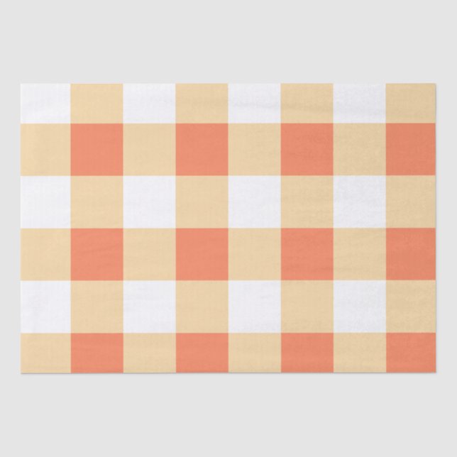Gingham Pattern Wrapping Paper (Front)