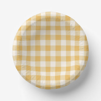 Gingham Plaid Bowls