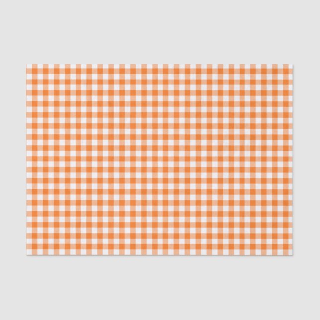 Gingham Plaid Check Tissue Paper (Front)