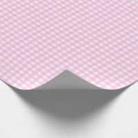 Emerald Green, Hot Pink, White Preppy Madras Plaid Wrapping Paper