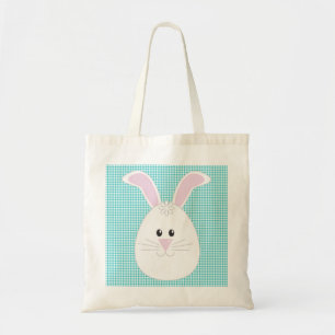 Gingham Rabbit Bag