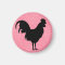 Gingham Rooster Magnet