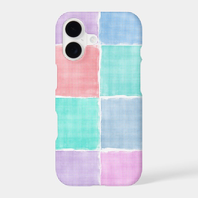 Gingham Tile Pattern Case-Mate iPhone Case (Back)