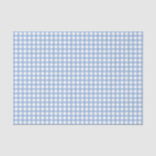 Gingham tissue paper