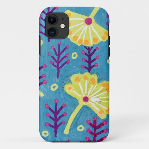 Gingko Flowers Joy Phone Case