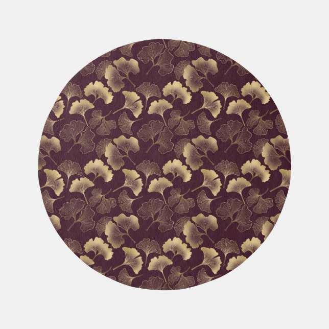 Gingko Leaves Rug (Front)