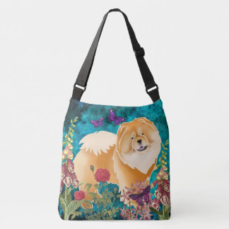 GINGKO THE RED CHOW TOTE or CROSSBODY