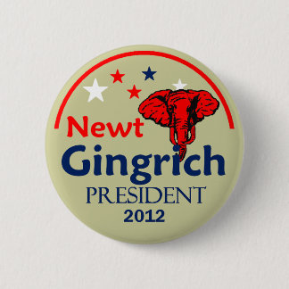 Gingrich 2012 Button