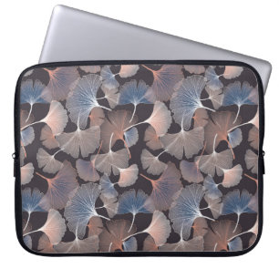 Ginhko leave pattern laptop sleeve