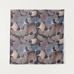 Ginhko leave pattern tapestry