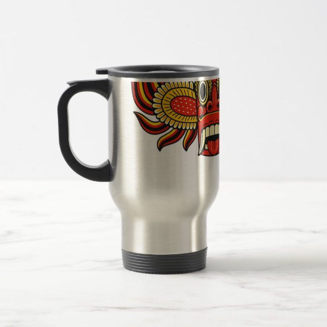 Gini Raksha Thermal Cup – Traditional Sri Lankan (Left)