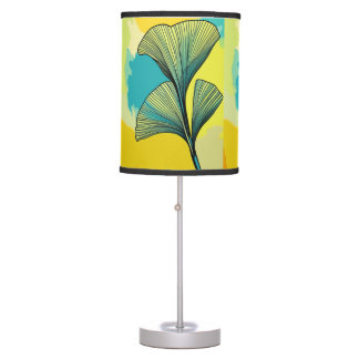 Ginkgo Biloba Leaf-Patterned Table Lamp: A Harmony Table Lamp