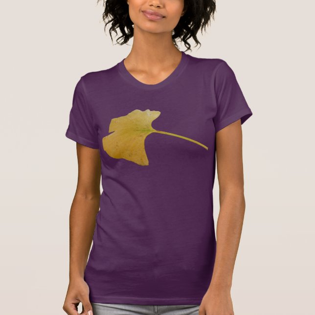 Ginkgo Biloba Leaf T-shirt (Front)
