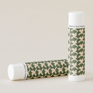 Ginkgo Biloba Leaves Abstract Lip Balm