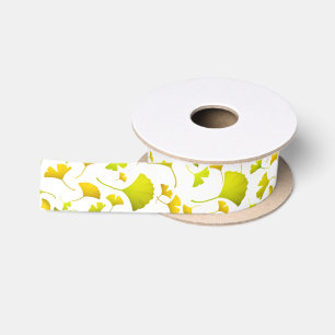 Ginkgo biloba leaves Ribbon