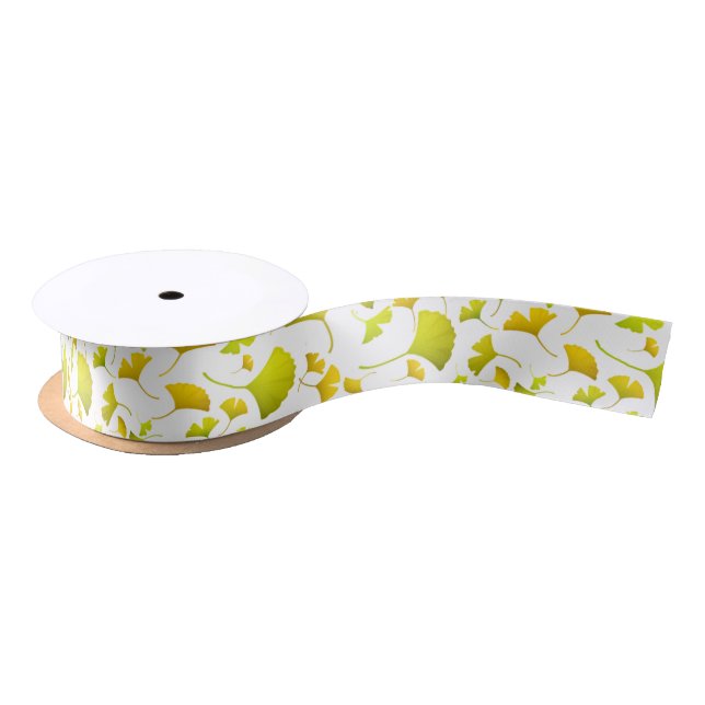 Ginkgo biloba leaves Ribbon (Spool)