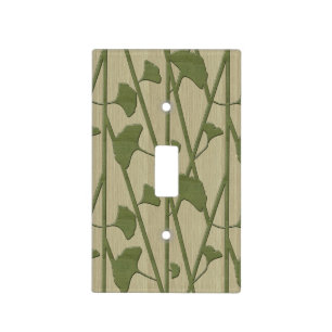 ginkgo biloba light switch cover