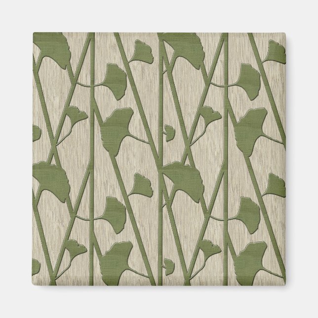 ginkgo biloba magnet (Front)