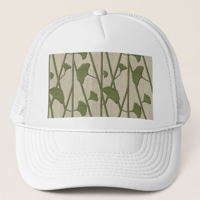 ginkgo biloba trucker hat (Front)