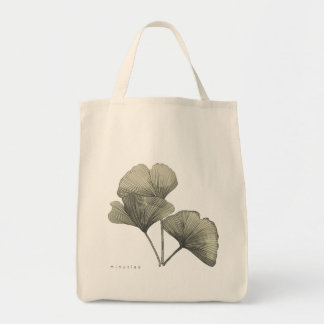 Ginkgo Botanical Design Tote Bag