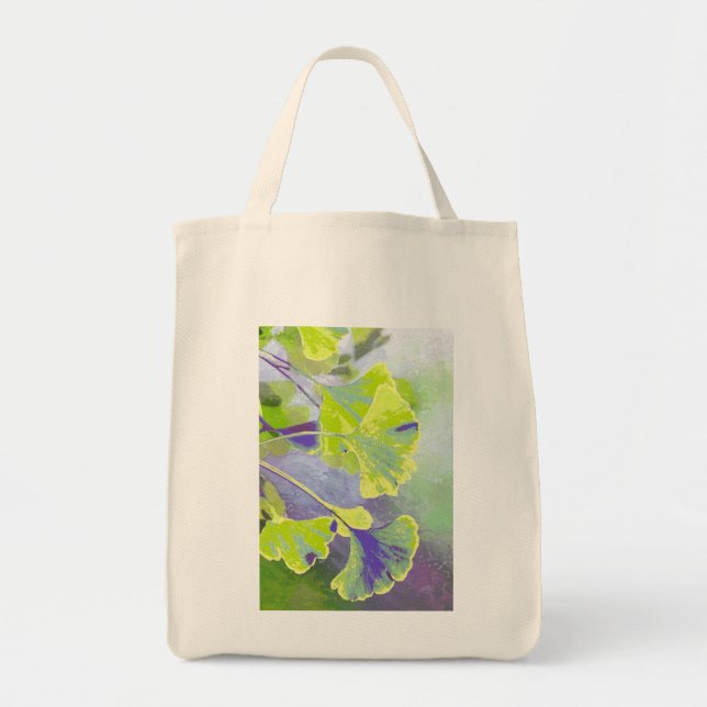Ginkgo Canvas Tote Bag (Front)
