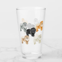 Ginkgo Chow 5 colors tumbler glass