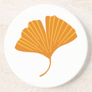 Ginkgo Leaf Branch Coaster