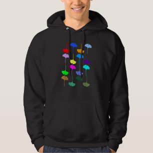 Ginkgo Leaf  Diversity  I Love Nature  Garden Bota Hoodie